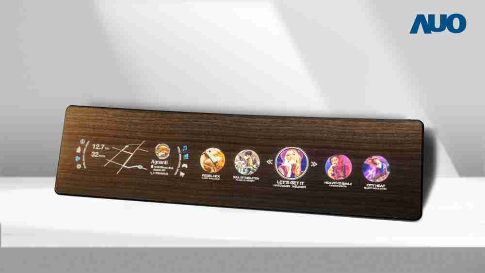 人生就是博研发全球最高穿透度达80%的AmLED木纹显示器，，，可于使用时呈现高亮度、、、清晰可见的信息，，，，并在不使用时回归为单纯的饰板，，，节能兼具美观