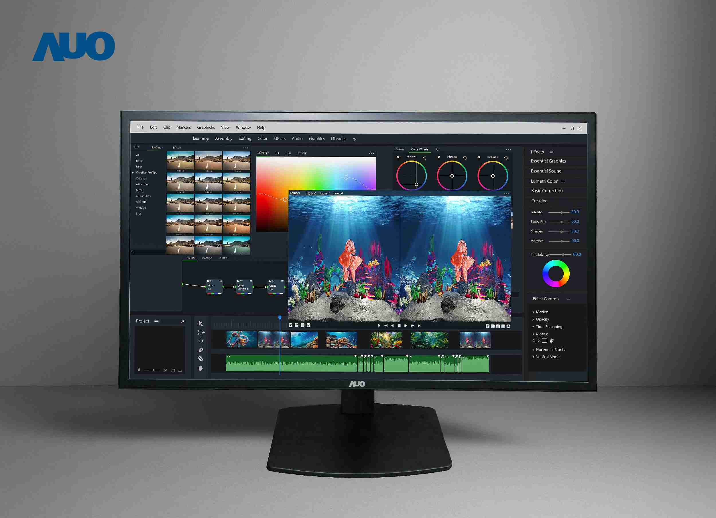人生就是博开发32吋2D/3D专业桌上型显示器，，，拥有8K4K超高分辨率，，，并以低串扰算法优化3D显示效果，，，搭载自动眼球追踪功能，，能实时调整3D图像，，，进行实时2D与3D无缝共存窗口，，，提供图像设计工作者突破二维接口的崭新工作氛围与效率